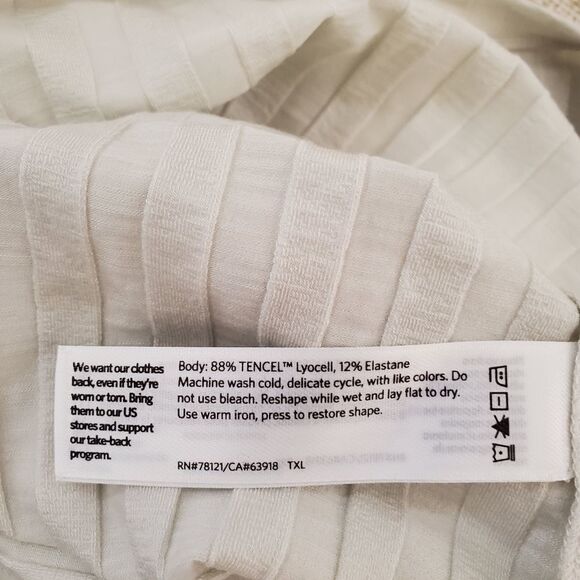 Eileen Fisher Ribbed Textured Top - Picture 10 of 10